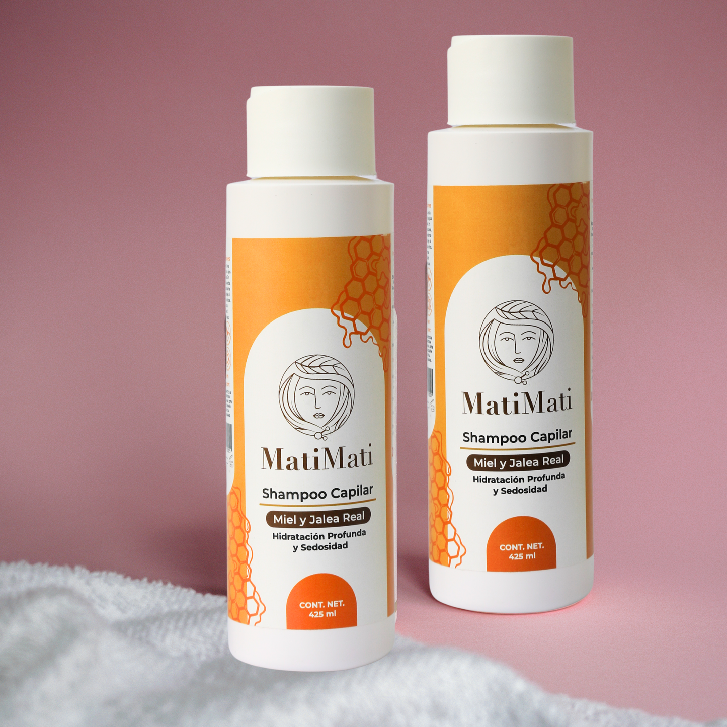 Shampoo Capilar Miel y Jalea Real