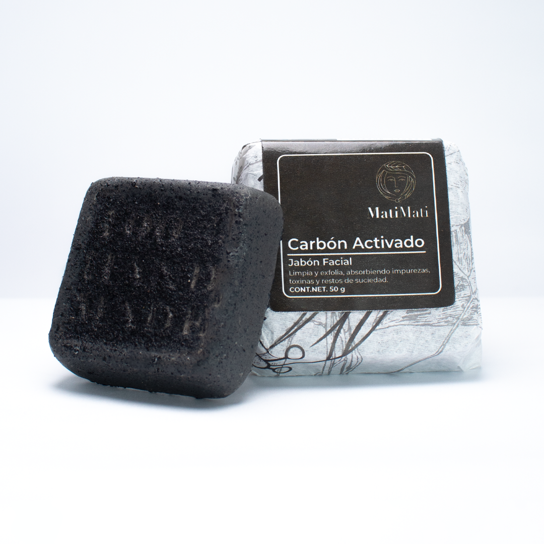 Jabón Facial Carbón Activado