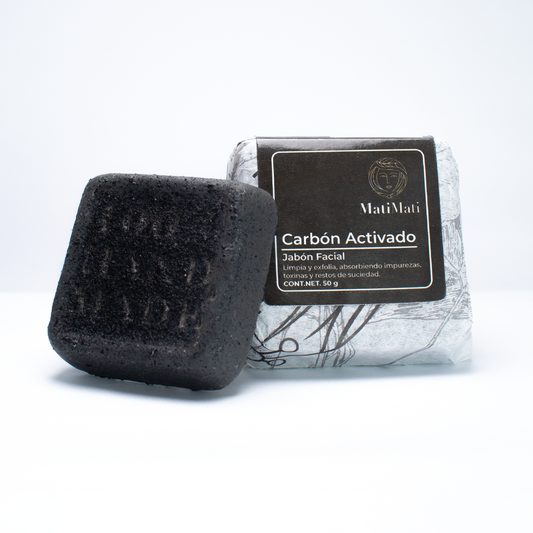 Jabón Facial Carbón Activado
